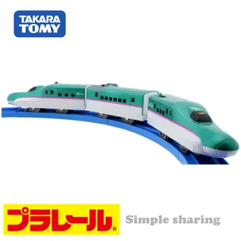 Takara Tomy Tomica Plarail S-03 Shinkansen Serije E5 Hayabusa (w/Magnet Spojka za Dodatne) (3-Avto Set)