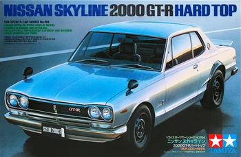 Tamiya 24194 Nissan Skyline 2000 GT-R trda streha model komplet