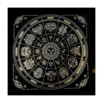 Tarot Kartice Prtom Ozvezdja, Tapiserija, Prerokovanje Oltar Krpo Igre Fortune Zodiaka Astrologija Art Dekor