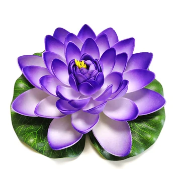 Umetni Lotus Listi Rože Vode Ribniki Lotus Listov Ponaredek Lily Plavajoče Bazen Doma, Vrta, Rastlin, Poroka Dekoracija