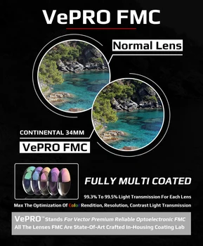 Vector Optics Continental 1-6x24 Lov Riflescope Puška Področje nemški Optični Sistem 90% Svetlobe Šok Dokaz Preizkušen .338 Lapua