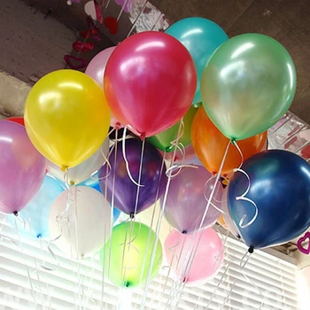 Vroče Prodajo 100 kozarcev 10palčni 1,5 g Happy Birthday svate Latex Balonov, Barvita Stranka Zraka Napihljivi Ballon Otroci Balon Dobave