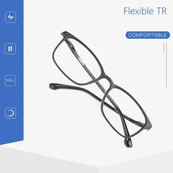 YIMARUILI Ultra-lahkih Moda TR90 Retro Očala Visoke kakovosti Majhnih Moških In Žensk Optični Recept Očala Okvir 9801