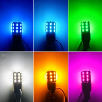 Širina Luč s Kablom Stranska Svetloba Vključite Signal Žarnice 5000 Ur Življenja vodoodporna LED Luči Rep Svetlobe se Uporabljajo za Motocikel D7YA