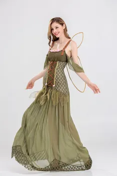 Ženske Seksi Tinkerbell Angel Elf Princess Gozd Flower Fairy Lemiti Bell Kostum